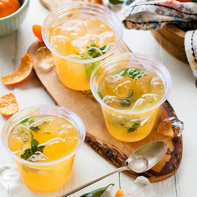 300 Pack 9 oz Clear Plastic Cups, Disposable Cocktail Cups (No Lids) for Party, Wedding, PET Plastic Cup Bulk, Fancy Party Drinking Cup, Clear Tumblers for Cold Beverage