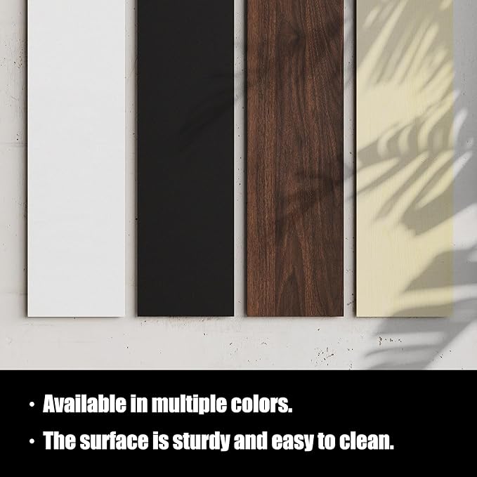 Dual‑Tier Monitor Stand for Modern Desk Setup – Minimalist Wooden and Metal Riser Shelf with Transparent Acrylic Feet for Dual Monitors, Laptops, Home Office Aesthetic，White