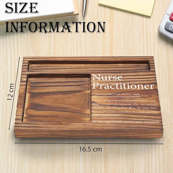 Nurse Practitioner Sticky Note Holder, Medical Professionals Teachers and Busy Heroes Appreciation Gift for Healthcare Week, Nurses Day, NP Self-Stick Note Pad Holders TZP70