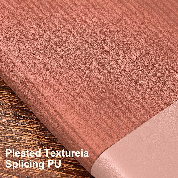 Lined Journal Notebook for Work College Ruled Note Book 5.79"x8.27"A5 PU Leather Daily Journaling 216 Pages for Women Men Writing Home School Supplies Business (Dark Pink 2pack)