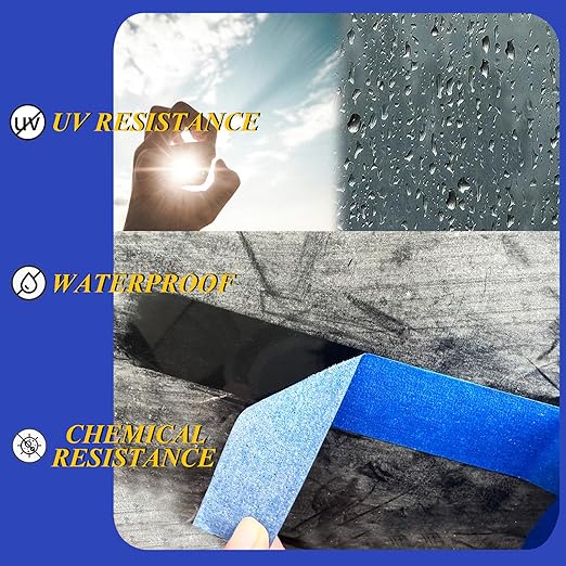 Premium Blue Painters Tapes, Masking Master Tape, No Residue & Easy Removal, Painting Tape for Painter, DIY Paper Arts & Crafts, Spraying Drywall Paint, 12PCS 1.88 Inches x 60.1 Yd Painter's Tape