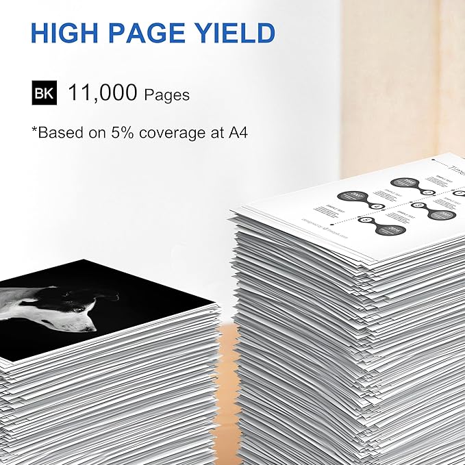 37A Toner Cartridges Black CF237A(with Chip) Compatible for 37A Toner Cartridges Work for Enterprise M607n M608dn M609 M608n M607dn M608x M609x MFP M632 M631 M631h M633fh Printer (Black, 1 Pack)