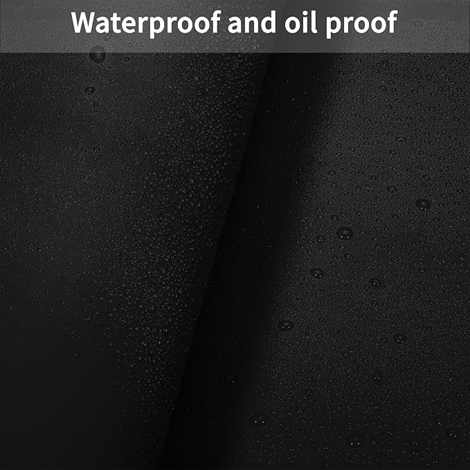 Leather Table Cover,1.8mm Thick,42x78 Inch Table Protector,Table Protector for Dining Room Table,Dining Table Cover,Table Cover Protector,Table Top Protector(Black+Wine Red,42x78)