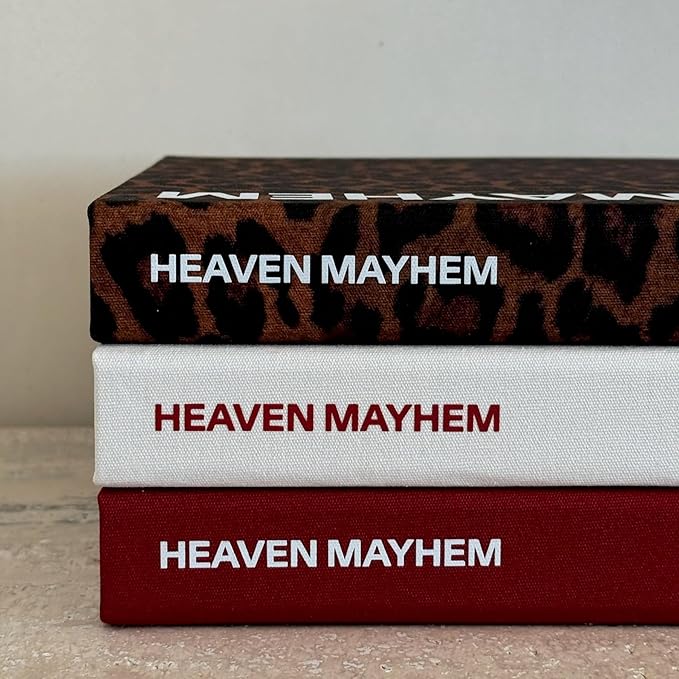 Jewelry Book Box – Vol. 2 – Leopard Print Jewelry Storage Box – Decorative Book-Inspired Organizer for Display, Storage & Gifting