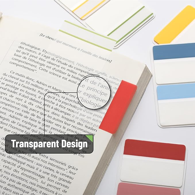 Mr. Pen- Colorful Index Tabs, 500 Pcs, 21 Sets, Sticky Page Markers for Notebooks, Binders and Books