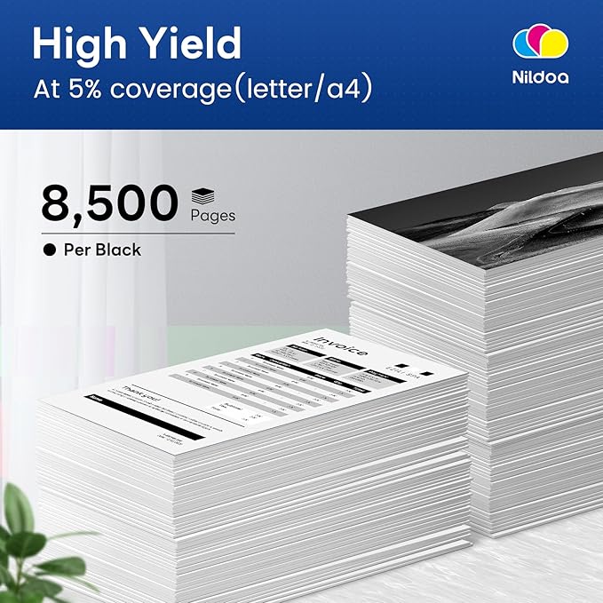 TN650 TN-650 Toner Cartridge Black 2 Pack Replacement for Brother TN-650 TN650 MFC-8690DW MFC-8480DN MFC-8890DW Printer Toner