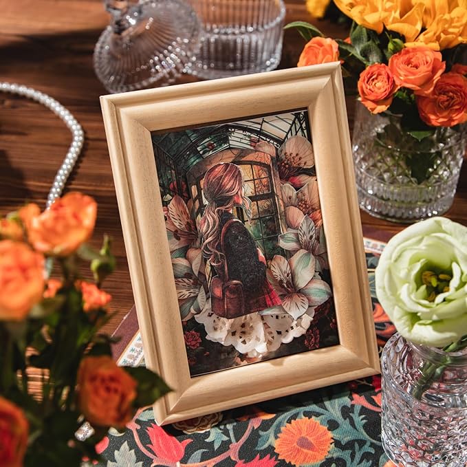 Vintage Scrapbook Paper Set, 180 PCS Ephemera Pack for Junk Journaling, Scrapbooking, Crafting, DIY Projects, Diaries, and Vintage Art Supplies