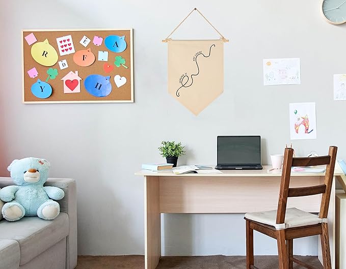 Therapist Psych Office Signs-Therapy Wall Art-School Psychologist Decor-Health Door Gifts-Classroom Growth Mindset Mental Health Banner-School Counselor Wall Art-Flag Decoration-Healing Is Not Linear