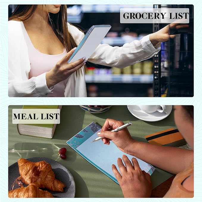 Undated Weekly Planner Notepad 10x7 To Do List Note Pad 52 Weekly Desk Planner Calendar Tear Off Daily Planning Pad for Work,School,Home,Ofiice Supplies, Matching Notepad,Green