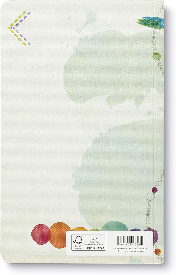 Compendium Softcover Journal - Make the World a Little Kinder. – A Write Now Journal with 128 Lined Pages, 5″W x 8″H