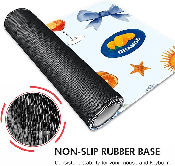 Galdas Gaming Mouse Pad XXL XL Large Long Extended Big Mousepad Non-Slip Rubber Keyboard Mouse Pad with Stitched Edges for Laptop Home Office (31.5x11.8x0.08 Inch) -Shell 2025