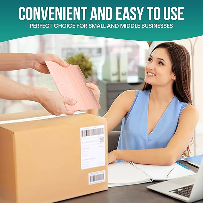 Levex - #2 8.5" x 12" [10 Pack] Light Pink Poly Bubble Mailers, Padded Envelope Mailers, Packing Envelope & Mailing Bags for Shipping