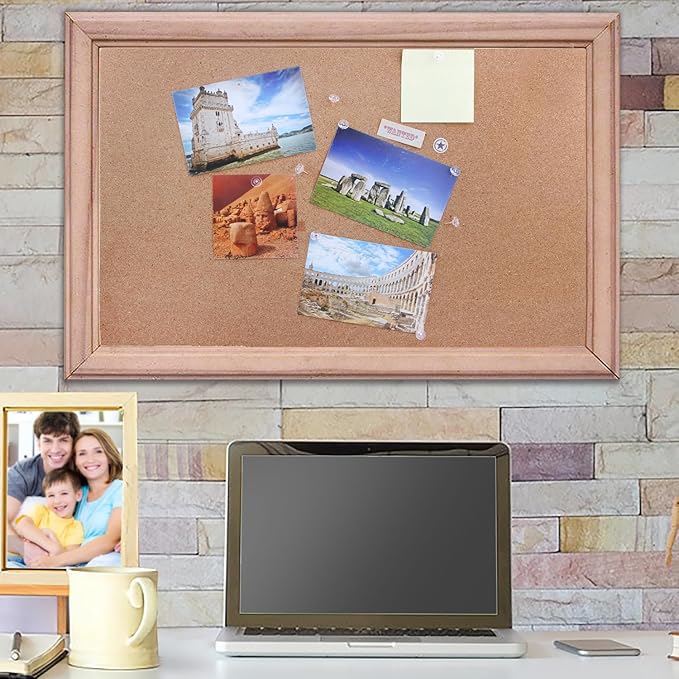 Push Pins 200-count Flat Rosegold Thumb Tacks Steel Point and Plastic Head for Corkboard and Wooden Photo Wall