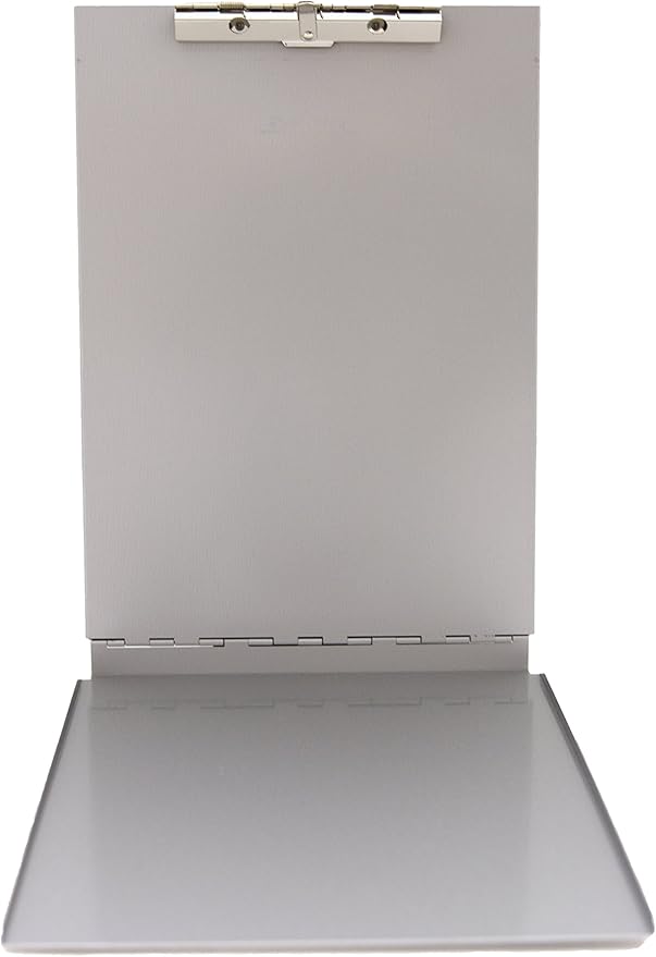 Saunders Recycled Aluminum A-Holder Form Holder – Letter Size Form Holder with Hinged Writing Plate. Office Supplies