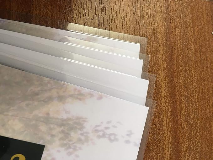 RBHK Thermal Laminating Pouches, 8.9 x 11.4 -Inches Laminating Sheets, 3 mil Thick (2000 Pack)