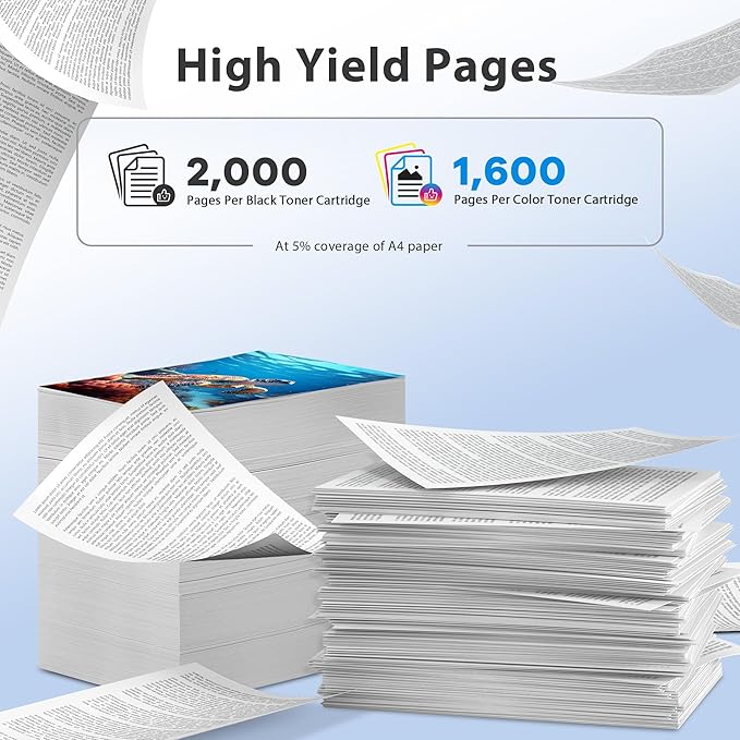 Compatible 962 Ink Cartridge Combo Pack Replacement for HP 962 962 XL Ink Cartridge Black and Color for OfficeJet Pro 9010 9012 9015 9016 9018 9019 9020 9022 9025 Printer, 4-Pack 962XL