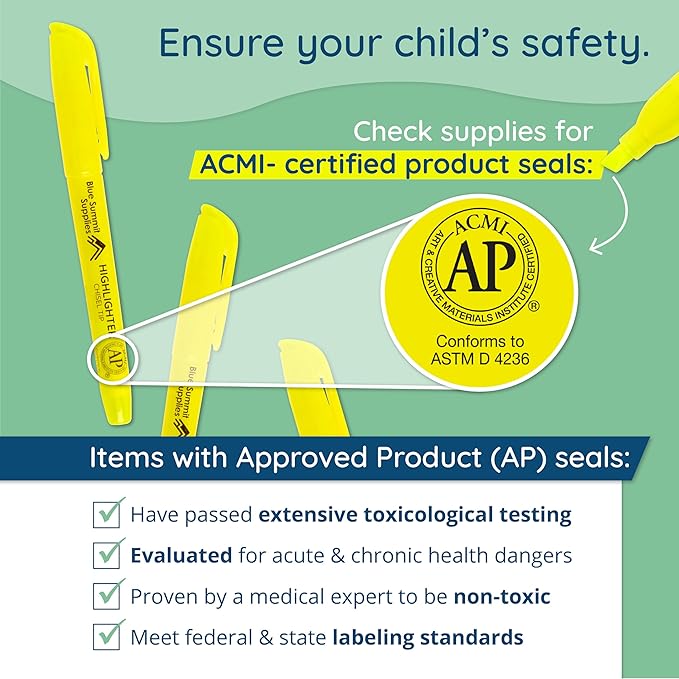 Blue Summit Supplies 100 Pack Chisel Tip Yellow Highlighters Bulk Classroom, Pocket Thin Highlighters Yellow Bulk for Adults and Kids Highlighting in Home, School, or Office, Quick Dry