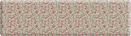 GelPro Anti-Fatigue Designer Comfort Kitchen Floor Mat Orchard Sultry Grey 30x108