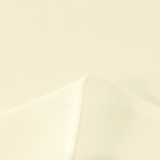 sancua Rectangle Tablecloth - 70 x 90 Inch - Stain and Wrinkle Resistant Washable Polyester Table Cloth, Decorative Fabric Table Cover for Dining Tables, Buffet Parties and Camping, Beige