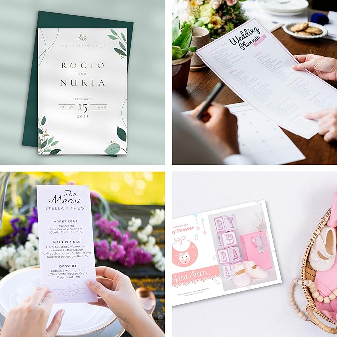 PrintWorks White Cardstock 8.5" x 11" - 67 lb/147 gsm Vellum Bristol - 250 Sheets - Made in the USA - SFI® Certified - 92 Bright - Card Stock Printer Paper for School, Craft, & Office Use (00564)