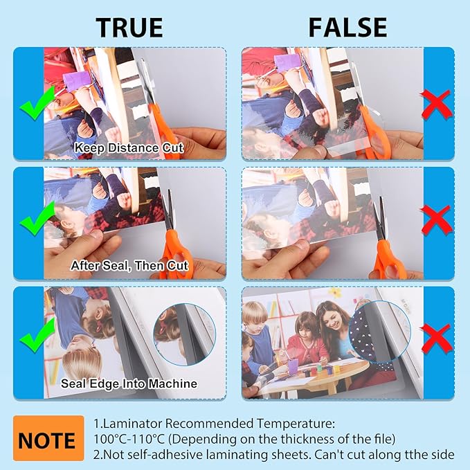 400 Pack Laminating Sheets, Holds 8.5 x 11 Inch Sheets, 3 mil, 9 x 11.5 Inches Thermal Laminating Pouches Lamination Sheet Paper for Laminator, Clear, Letter Size, Office and School Supplies