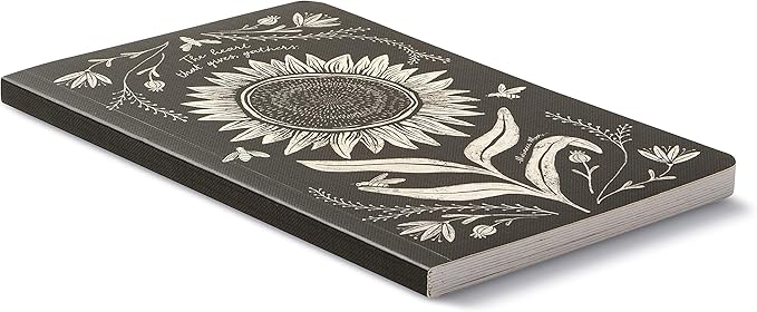 Compendium Softcover Journal - The heart that gives, gathers. – A Write Now Journal with 128 Lined Pages, 5″W x 8″H