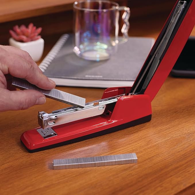 Swingline Stapler, 30 Sheet Capacity, 747 Business Stapler, Jam Free, Metal, Rio Red (74736)