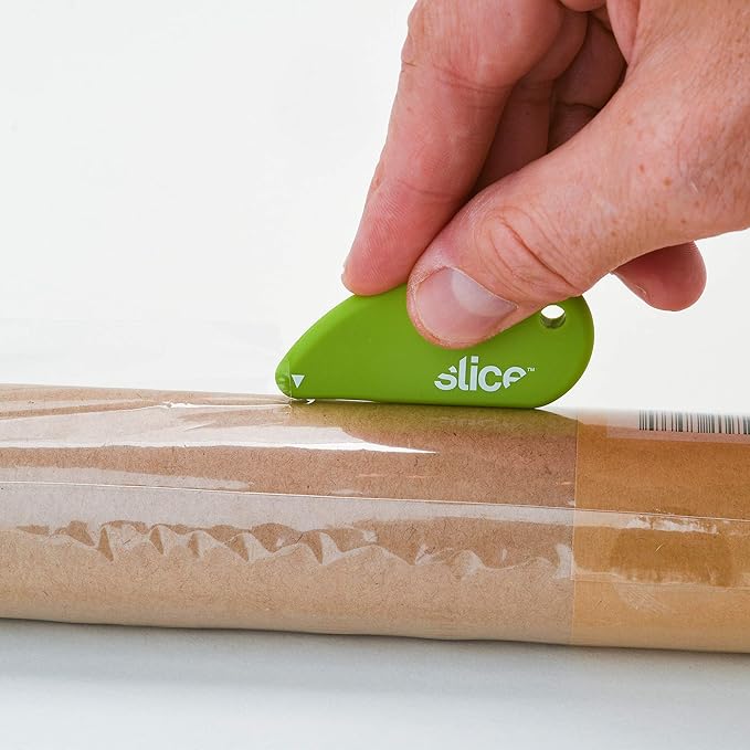 Slice 00200 Safety Cutter, Microscopic Ceramic Blade, Cuts Paper & Coupons, Won