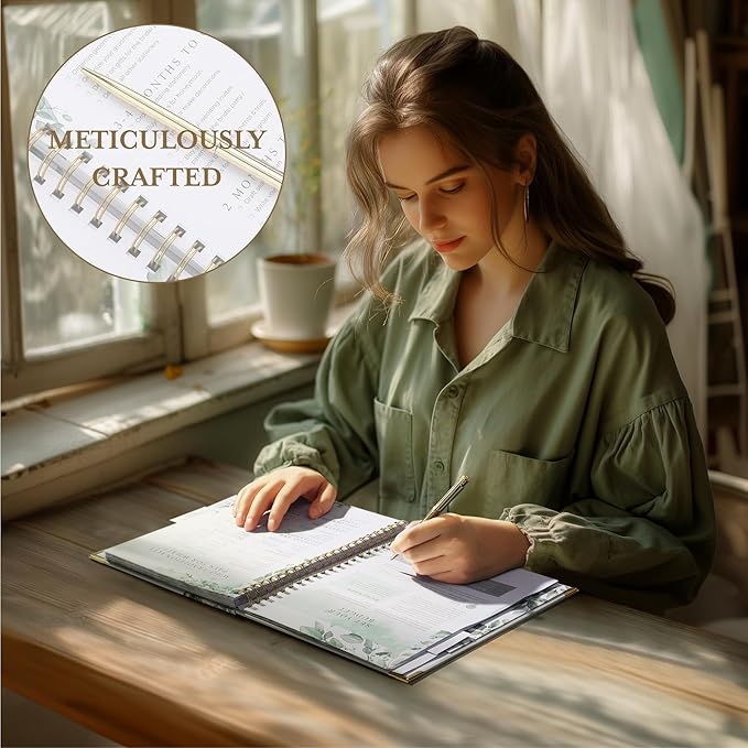 Your Perfect Day Wedding Planner Book and Organizer - Wedding Planner Book - Bridal Planning Binder with Countdown Calendar - Bride Gifts