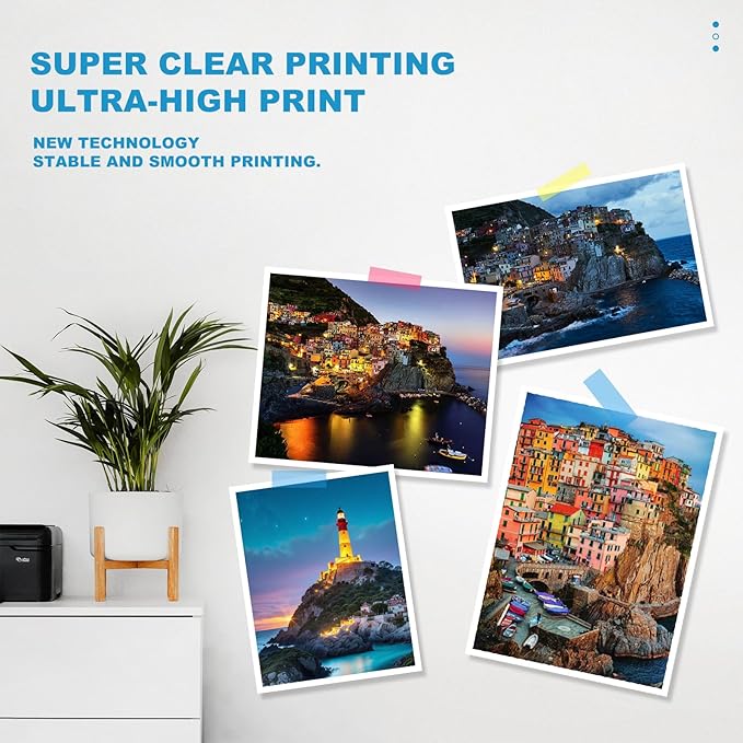 High Capacity 738 738XL Ink Cartridges 498N4A 498N6A 498N5A 498N7A Compatible with T950 T850 Printer Ink(4-Pack)