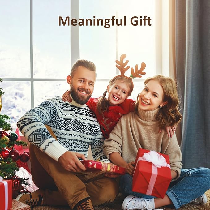 16 Inch Large Digital Picture Frame, Canupdog WiFi Digital Photo Frame with 1920 * 1080 IPS Touchscreen, 32GB Storage, Auto-Rotate, Wall Mountable, Easy Setup, Slideshow Photos and Videos