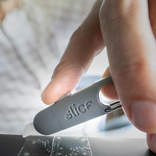 Slice Clip Cutter | Keychain Knife and Box Cutter | Millennial Grey