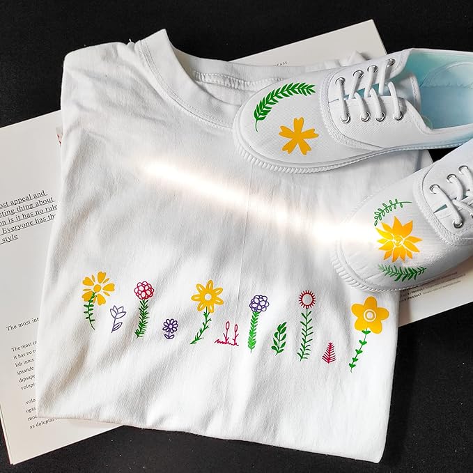 VINYL FROG Heat Transfer Vinyl Roll HTV Vinyl - 12" x12ft Yellow Iron on Vinyl for T-Shirts, Heat Press Vinyl for DIY Craft Designs (Yellow)