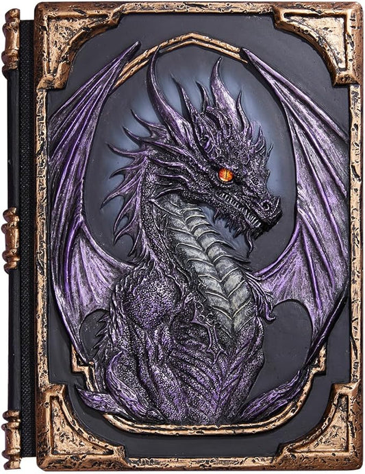 3D relief design notebook Stereo Notepad with Dragon Relief and Vintage Cover, sketchbooks, school supplies，office supplies，journal - Perfect for Writing, Drawing, and as a Birthday or Halloween, Christmas Gift