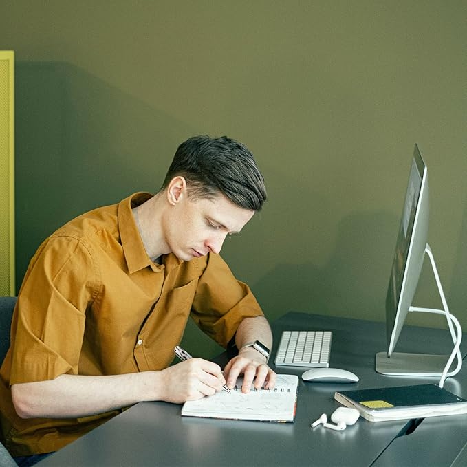 Lanier Pens Tuscany Black & Pearl Ballpoint Pen - Marbleized Gloss Body