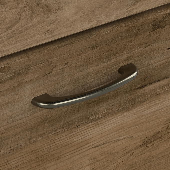 Bush Furniture Cabot 2 Drawer Lateral File Cabinet in Reclaimed Pine, Home Office Chest for Letter, Legal, and A4-Size Document Storage