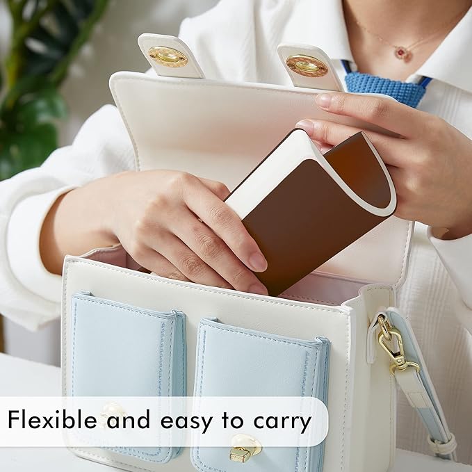 36 Pack Soft Cover Journal Bulk, Feela Lined Blank Travel Journal for Women Men Writing, Notebooks College Ruled for Work, Note Taking Notebook School Business Supplies, 8.2” x 5.5”, A5, Brown