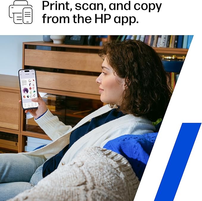 HP Smart Tank 7301 Wireless All-in-One Ink Tank Printer, Scanner, Copier with 2 years of ink included, Best-for-home office, Cartridge-free Refillable, AI-enabled (28B70A)