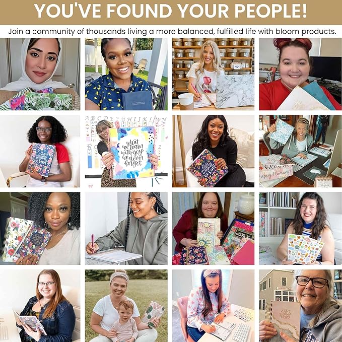 bloom daily planners Hand-Drawn Everyday Essentials Planner Stickers (535 Stickers) - Vintage Style Variety Pack for Decorating, Planning, Scrapbooking