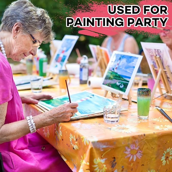 ESRICH Small Canvases for Painting 5x7IN, 96 Pack Small Canvas Boards Painting Canvas Primed Acid-Free Blank Canvas Panels for Oil Paint, Watercolor, Acrylic Paint, Gouache &Tempera.