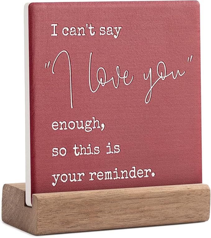 Lukiejac Christmas Valentines Day Gifts For Girlfriend From Boyfriend I Love You Sign For Her Him Presents Gift For Mom Birthday Mothers Day Anniversary Romantic Gifts For Husband Wife Miss You Gift