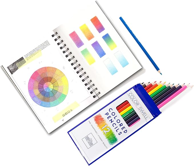 Color Swell Bulk Colored Pencils – 30 Sets, 360 Pre-Sharpened Assorted Vibrant Colors – Ideal for Kids, Teachers, and Classroom Supplies