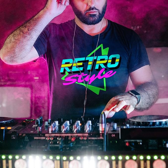 VINYL FROG Heat Transfer Vinyl Roll HTV Vinyl - 12" x5ft Neon Green Iron on Vinyl for T-Shirts, Heat Press Vinyl for DIY Craft Designs (Neon Green)