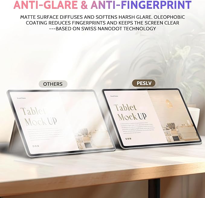 2 Pack Like Paper Screen Protector for iPad Pro 11 Inch M4/M5 [2024/2025 5/6th Gen], Matte Anti Glare PET Film/Blue Light Filter Eye Protection Cover/Drawing & Writing Feel Like on Paper