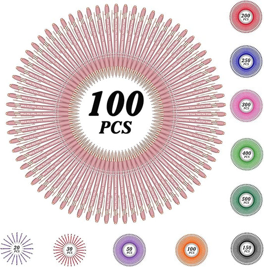 Max 500 Pcs Personalized Pens Bulk, Custom Pens with Free Engraving, Customized Stylus Tip Ballpoint Pen with Your Name Massage Text for School Office Business Graduation Anniversaries-100 Packs