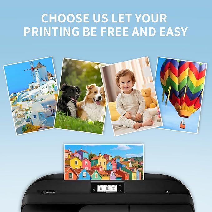 Replacement for HP 62XL Ink Cartridge Combo Pack Higher Yield 2 Pack Compatible for HP Ink 62 Envy 7645 5540 7640 5660 OfficeJet 5740 5741 8040 OfficeJet Mobile 200 250 (Black, Color)