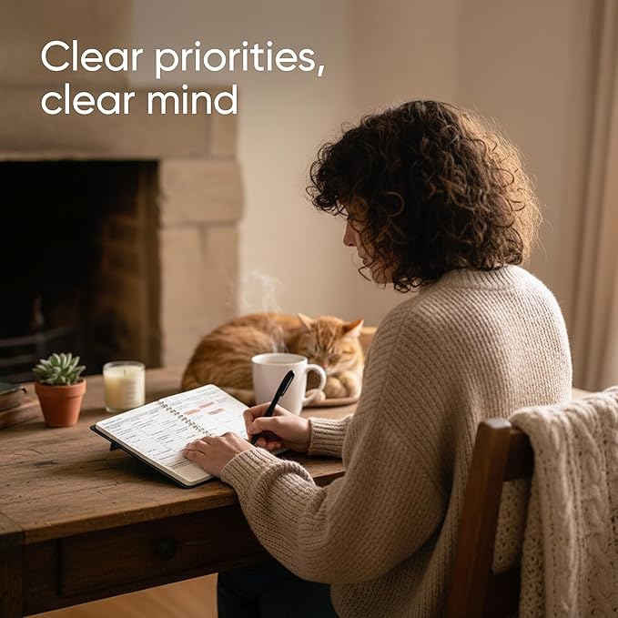 2026 Planner Weekly and Monthly – Hourly Appointment Book 2026 – Softcover, Twin-Wire Binding – Teacher Planner, Simple Design for Productivity - January 2026 to December 2026, 6.5 x 8.5