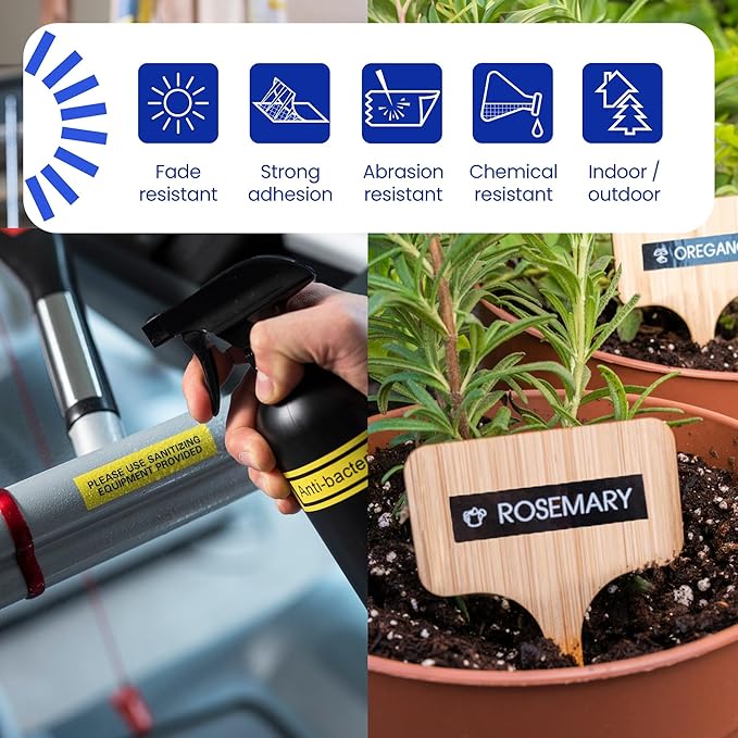 Brother Genuine P-Touch, TZe-231 2 Pack Tape (TZE2312PK) ½”(0.47”) x 26.2 ft. (8m) 2 Count (Pack of 1) Laminated P-Touch Tape, Black on White