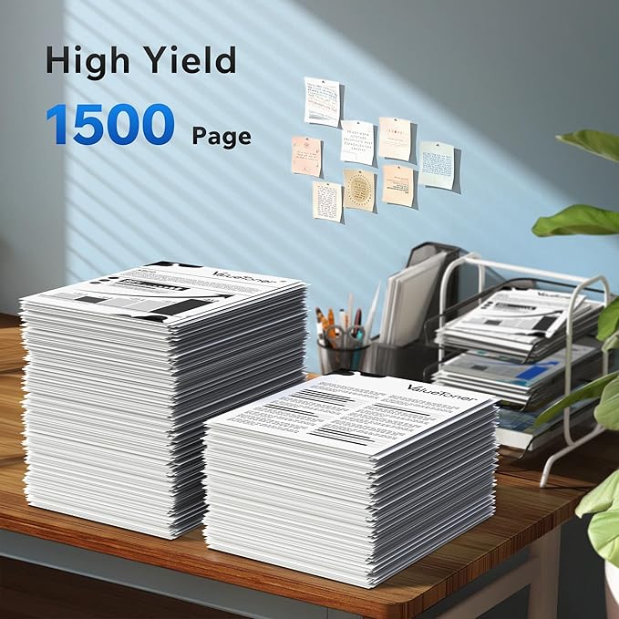 Valuetoner Compatible Toner Cartridge Replacement for HP 35A CB435A for P1006, P1009, P1002, P1003, P1004, P1005 Laser Printer (Black, 4 Pack)