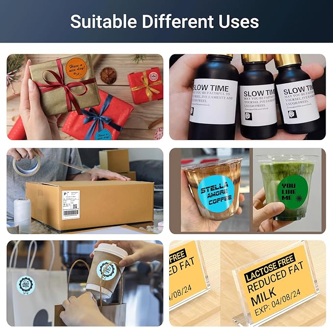 ORGBRO Z1 Shipping Label Printer, 4x6 Thermal Label Printer for Small Business, High Speed Sticker Maker for Commercial Grade Shipping Packages, Used for Amazon, Ebay, Shopify, USPS (USB Only)